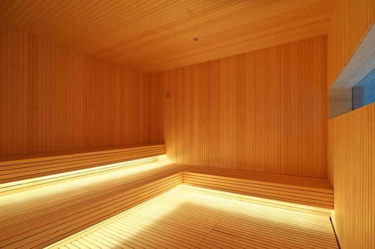「The Okura Tokyo」ドライサウナ