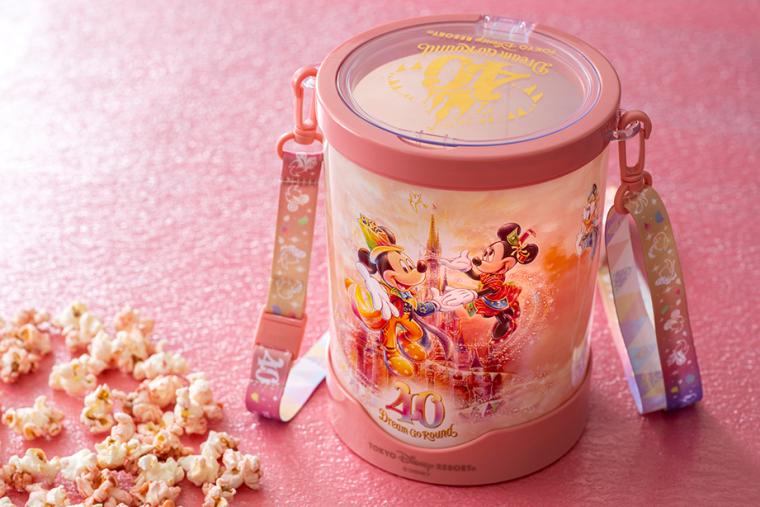 東京ディズニーランド「ポップコーンワゴン」「ビッグポップ」 東京ディズニーシー「ポップコーンワゴン」