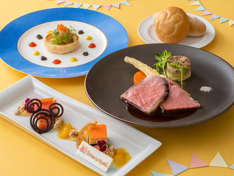東京ディズニーランド「ブルーバイユー・レストラン」キッズメニュー