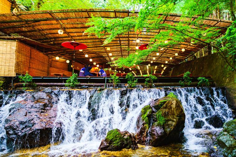 貴船の川床