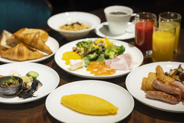 「ダーワ・悠洛 京都」朝食ビュッフェ