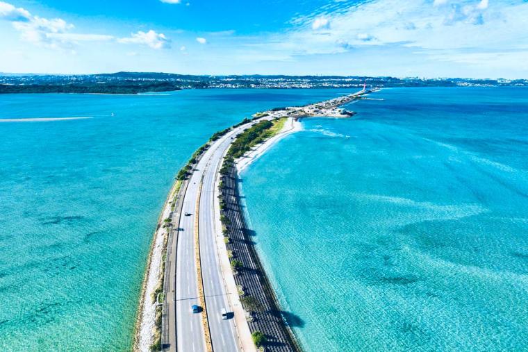 海中道路