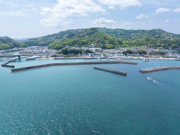 通詞島俯瞰画像