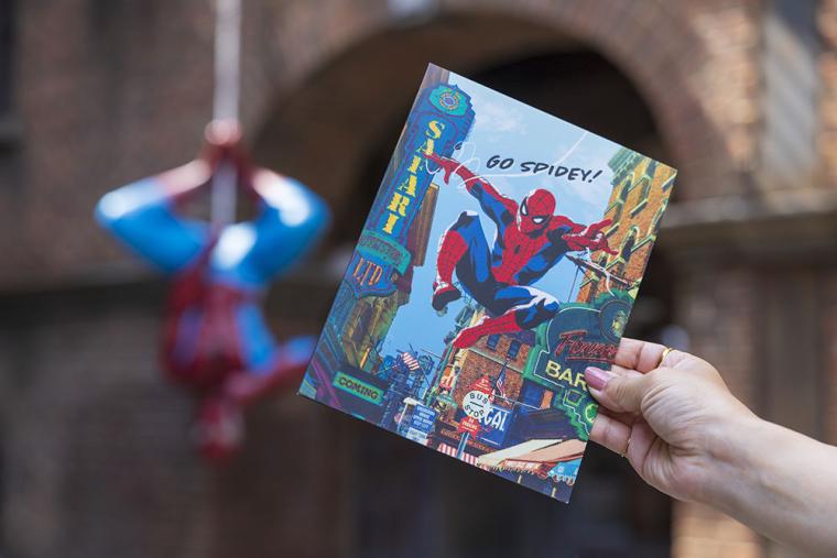USJ「スパイダーマン」フォトオポチュニティ
