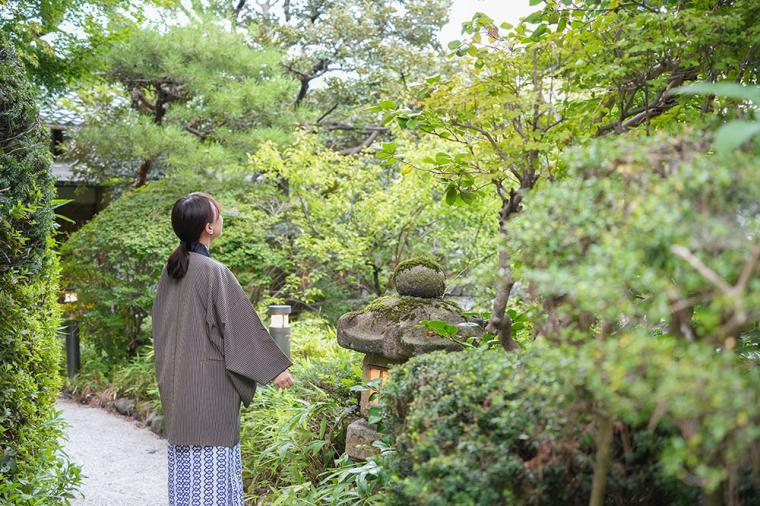 金沢・料亭旅館「金茶寮」 庭園