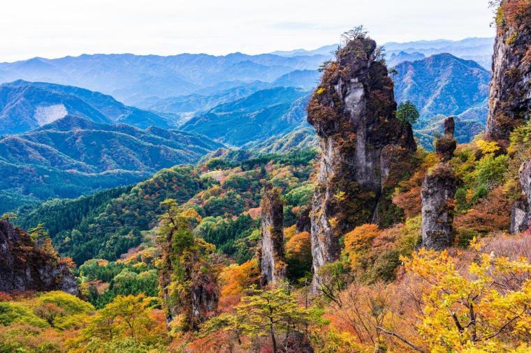 妙義山の紅葉