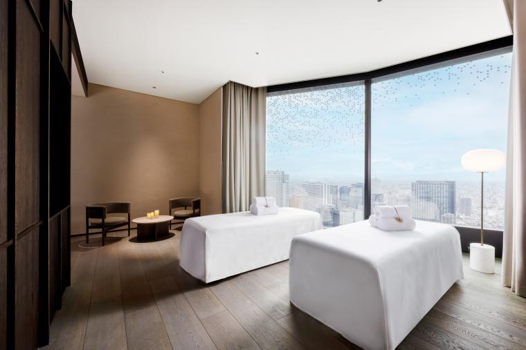 「BELLUSTAR TOKYO, A Pan Pacific Hotel」内の「SPA sunya」