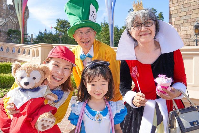 東京ディズニーリゾート　ハロウィーン　仮装