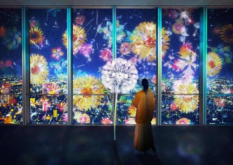 大阪・あべのハルカス「NAKED CITY LIGHT FANTASIA 2023」