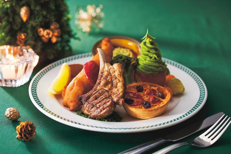 USJクリスマスイベント レストランメニュー