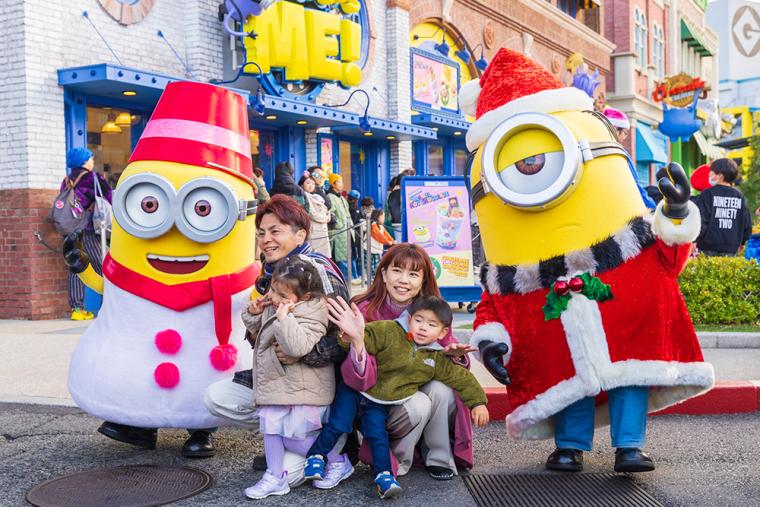 USJクリスマスイベント2023 ミニオン