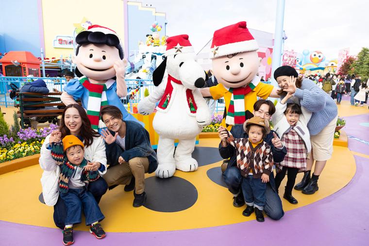 USJクリスマスイベント2023 スヌーピー