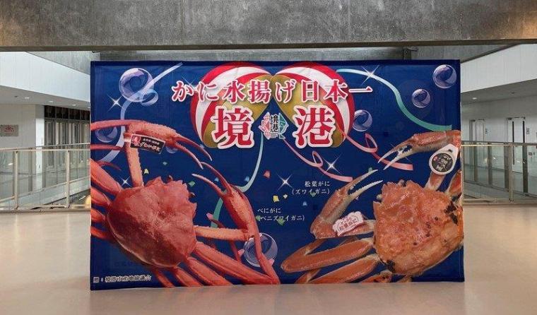 鳥取県境港市に日本唯一のベニズワイガニ専用市場が誕生！競り見学もできる超巨大施設に潜入