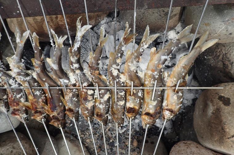 鮎の塩焼き