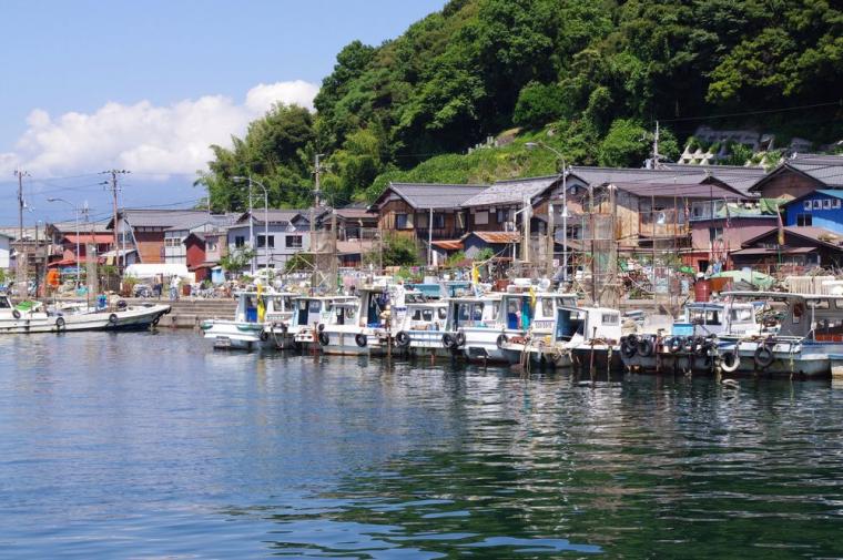 琵琶湖・沖島