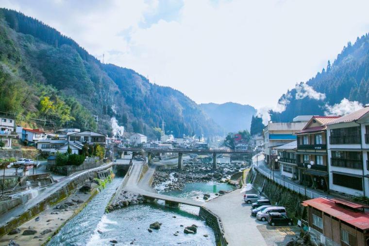 杖立温泉