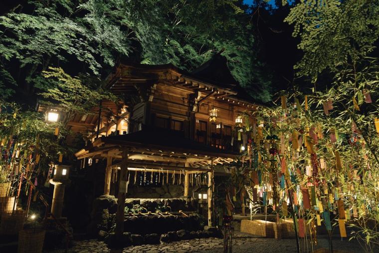貴船神社　七夕ライトアップ