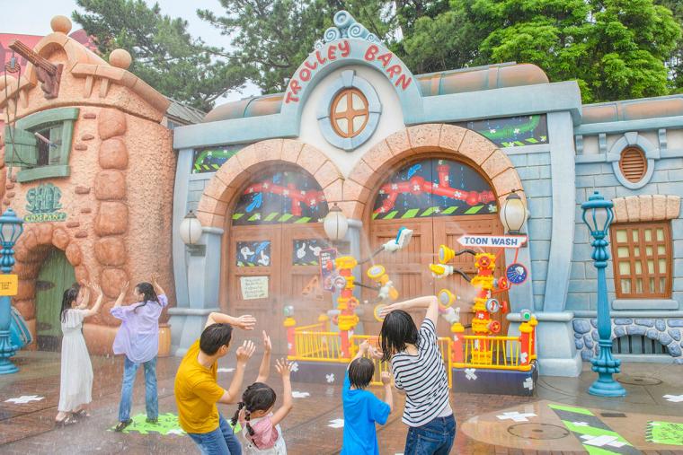 びしょ濡れディズニー