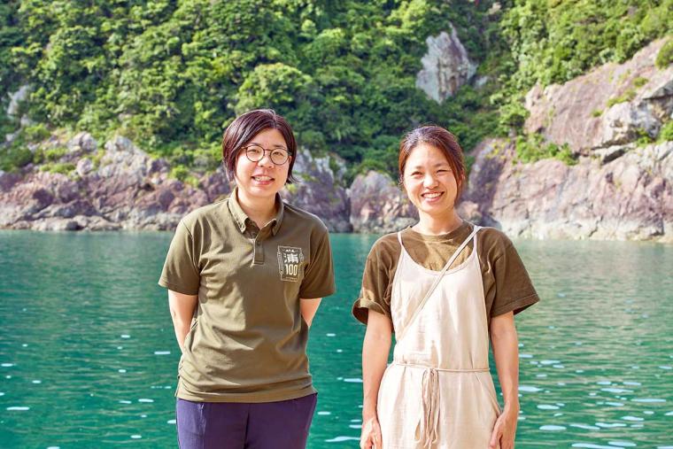 藤原さんと安部さん