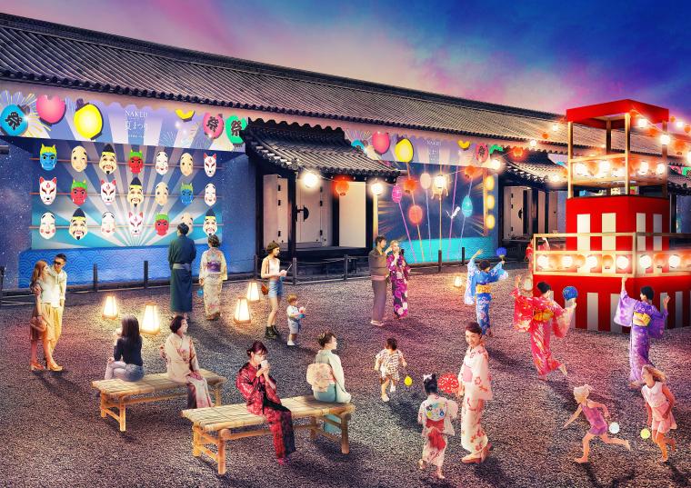 「NAKED夏まつり2024 世界遺産・二条城」台所前庭