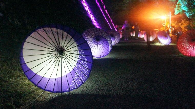 仙台七夕宵灯り「伊達光路」の様子