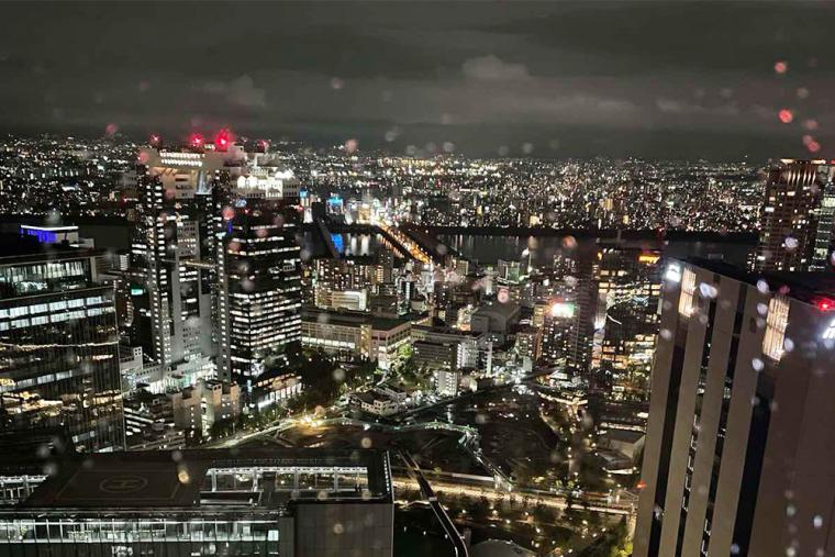 大阪ステーションホテル 夜景