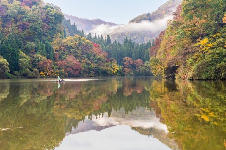 霧幻峡の渡し