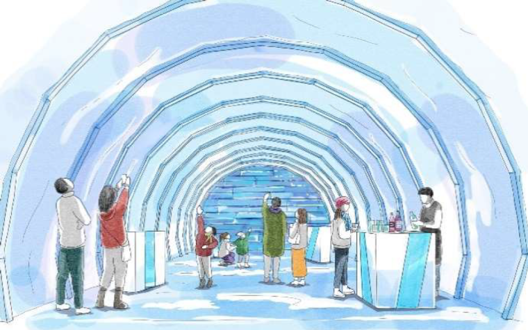 【無料イベント】北海道・ニセコに雪の大型かまくら登場！氷のグラスで乾杯も！