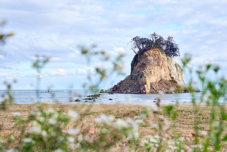 見附島