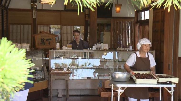 【静岡県掛川市】くず湯「丁葛」で有名な桂花園　“一口もなか”や一本焼きカステラもあった!