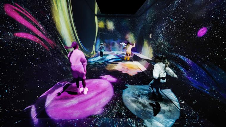 チームラボプラネッツ「マルチジャンピング宇宙」