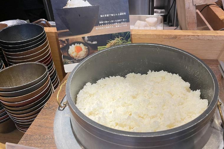 「梅小路ポテル京都」朝食ビュッフェ