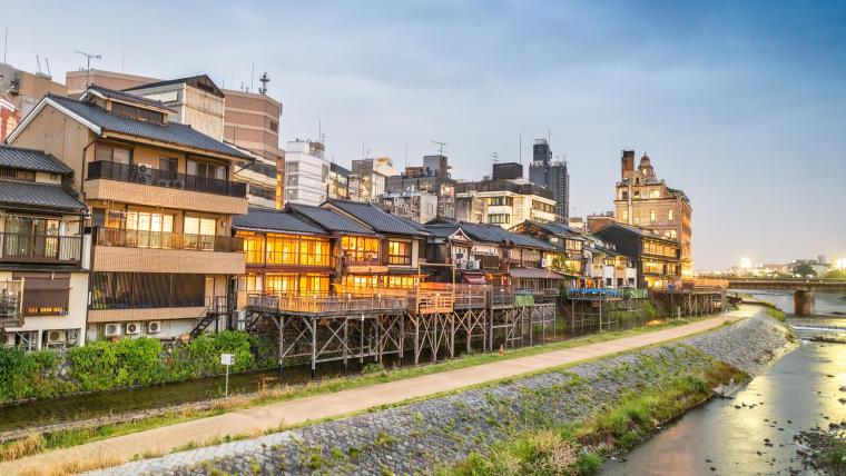 京都・鴨川