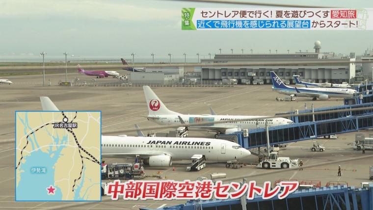 日本一近くで飛行機を眺められる！テーマパークのような中部国際空港セントレア空港！