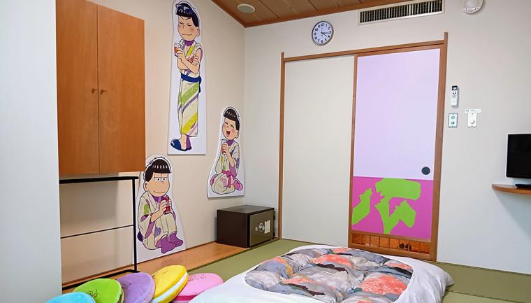 「ホテル湖龍」おそ松さんスタンダードルームB