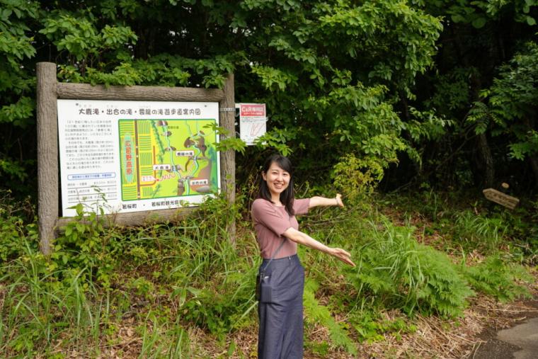 まるで異世界に来たよう…。鳥取県の山奥にある、24 メートルの高さの迫力ある滝！