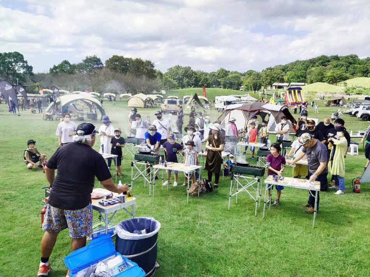 「国営讃岐まんのう公園」アウトドアパーク