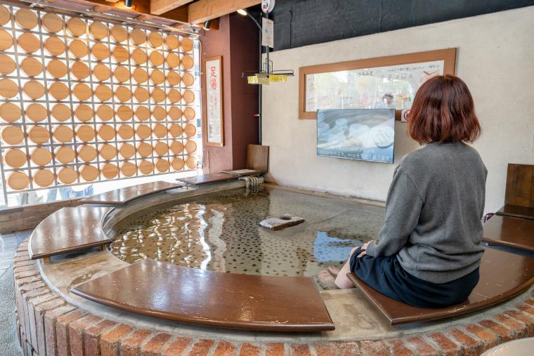 ゆあみ屋足湯