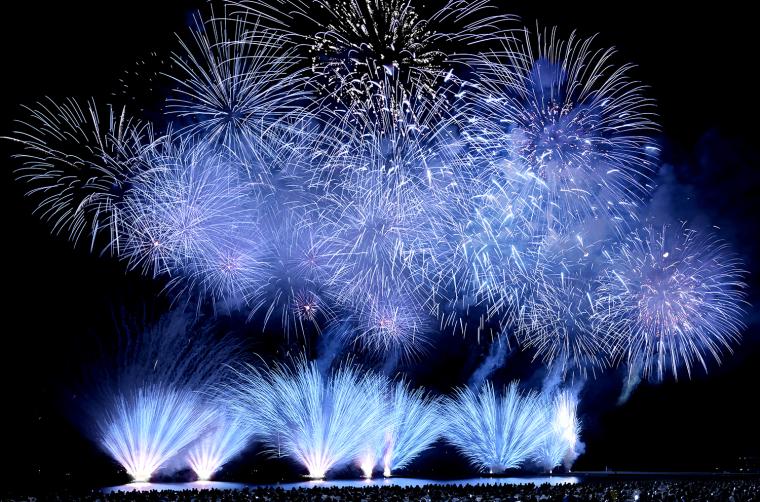 「白銀の世界 グランドフィナーレ」花火