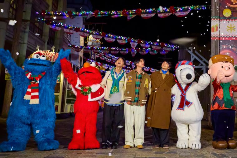USJ クリスマスイベント2025（北村匠海さん 開幕セレモニー）