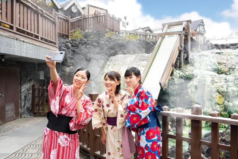 草津温泉・湯畑