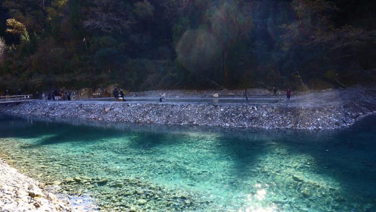「山水館 川湯みどりや」仙人風呂