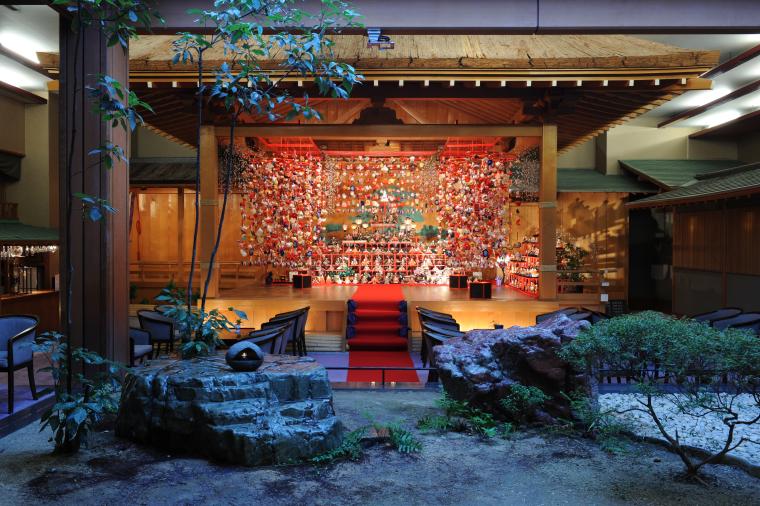 「石苔亭いしだ」雛飾り展示2