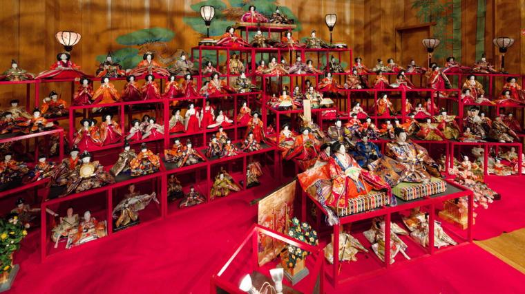 「石苔亭いしだ」雛飾り展示3