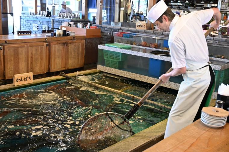 【高知】生簀で泳ぐ魚を注文！鮮度も旨さも抜群「活魚 漁ま」