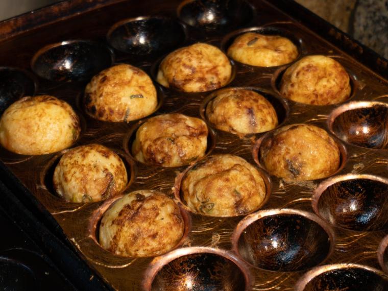 【本場のたこ焼き2ピース】ウェルカムフードも関西式♪
