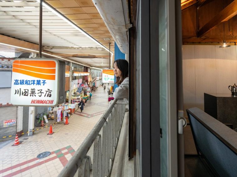 デラックス　商店街ビュー