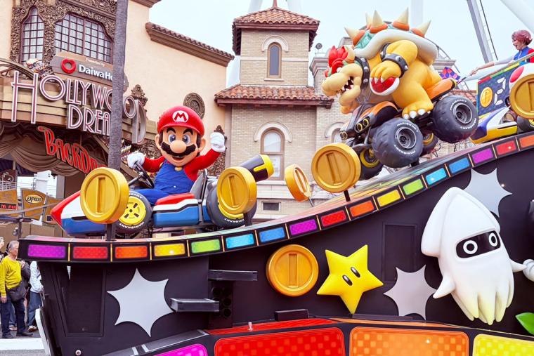 USJ 開業25周年パレード（スーパーマリオ）