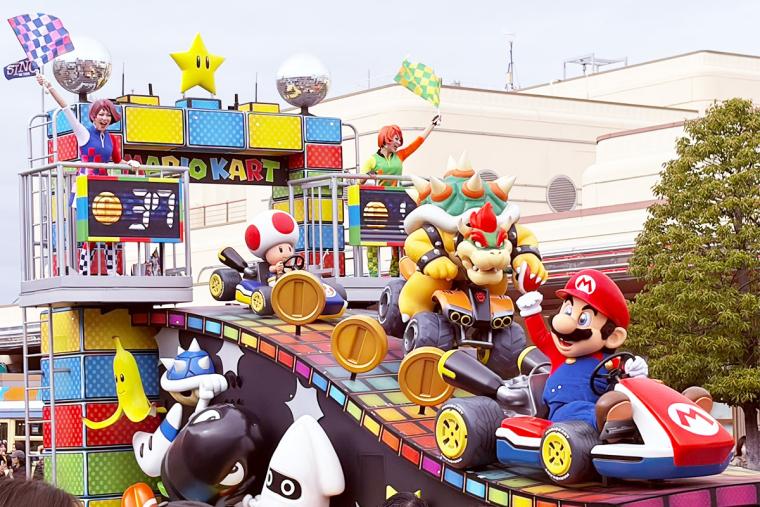 USJ 開業25周年パレード（スーパーマリオ）