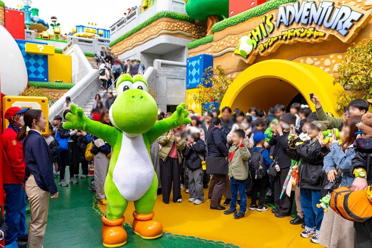 USJ 任天堂エリア開業5周年 ヨッシーグリーティング